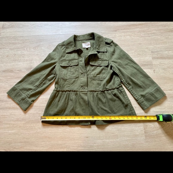 Peplum Utility Jacket - Picture 16 of 16